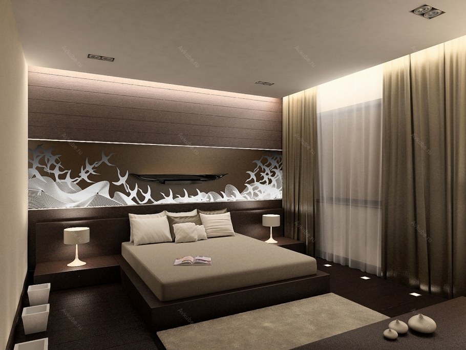 Спальня в современном стиле