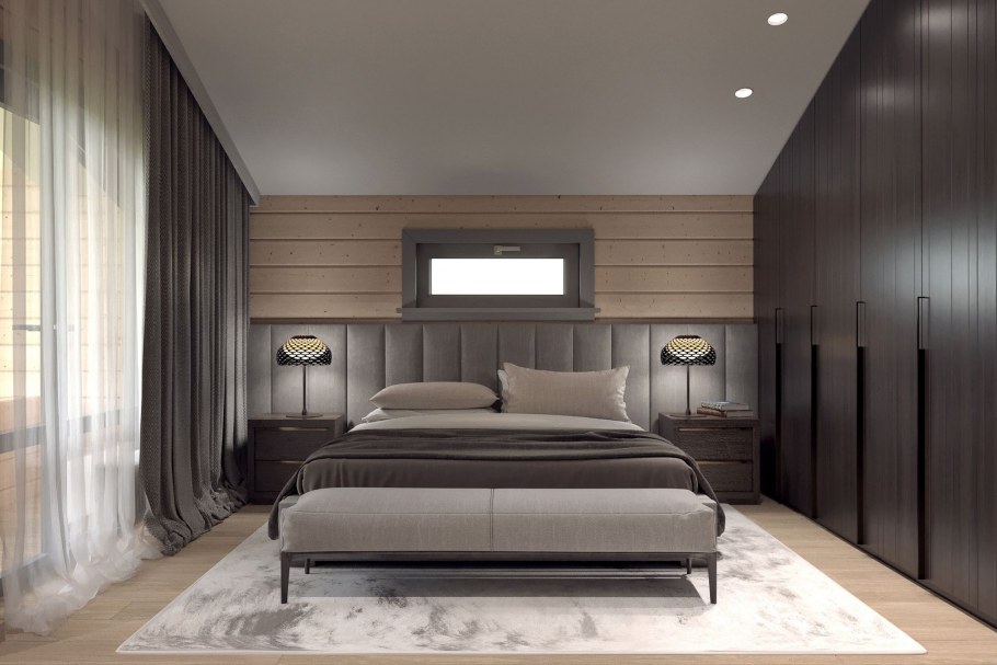 Имитация бруса 190 в интерьере