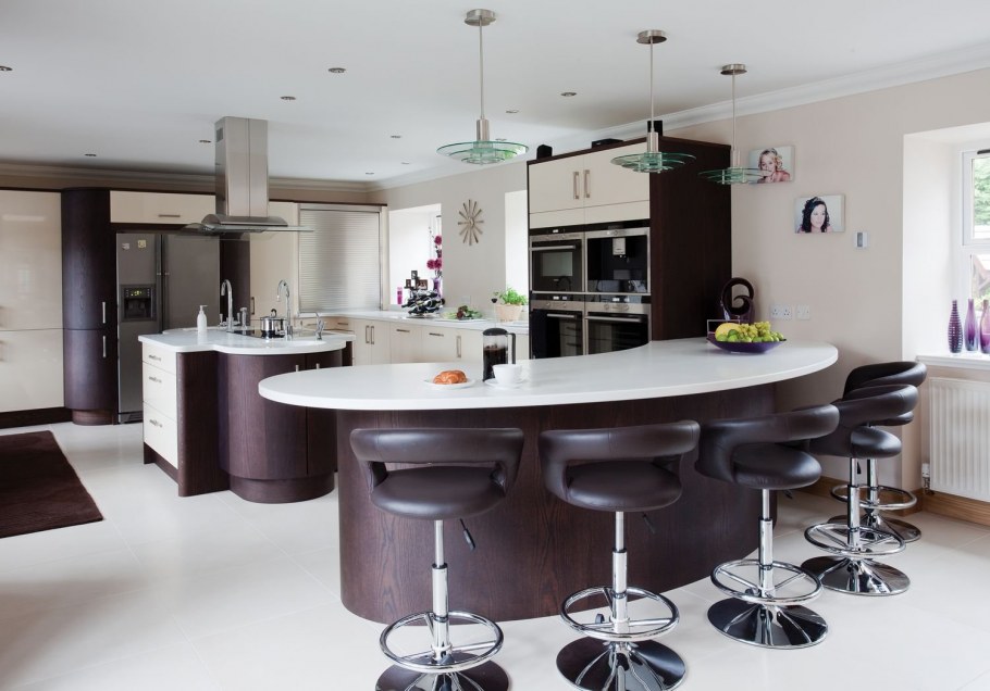 Барный стул волна WX-2016 чёрный