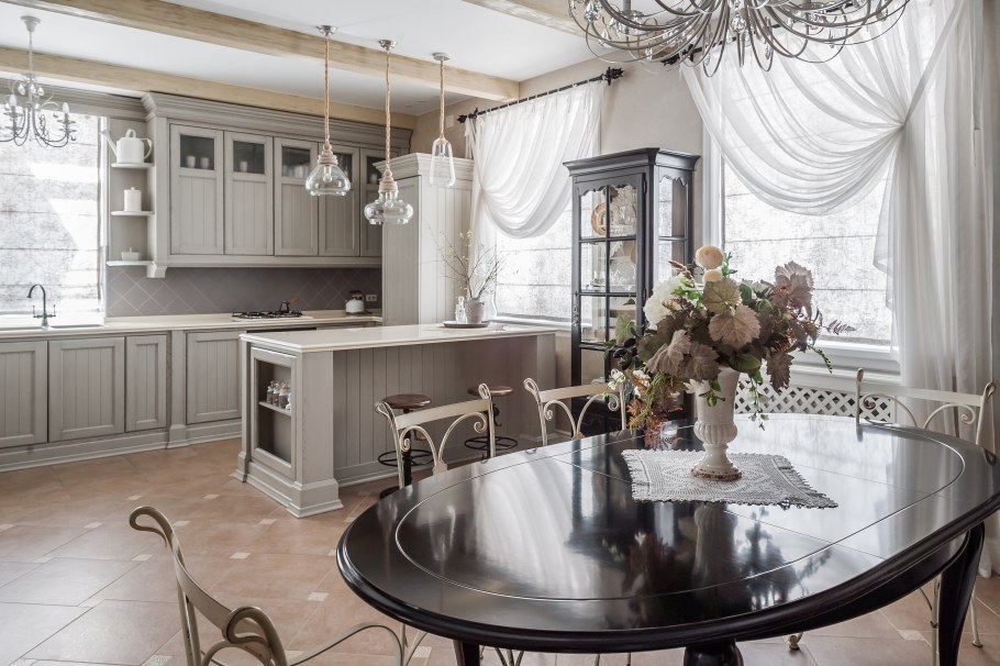 Кухни в стиле Прованс Неоклассика