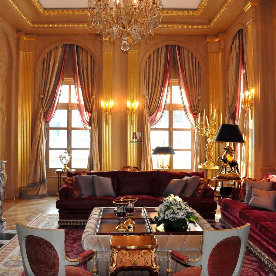 Роскошные интерьеры в дворцовом стиле