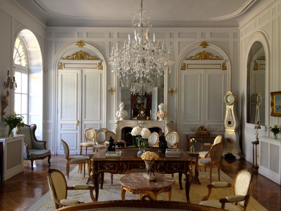 Интерьеры рококо 17 век Франция