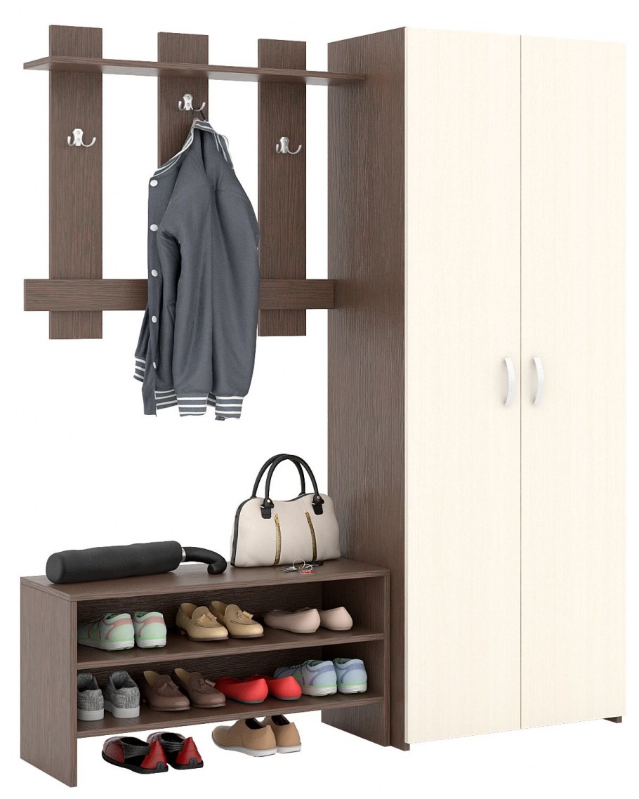 Прихожая "Ксения-1" венге/лоредо БТС