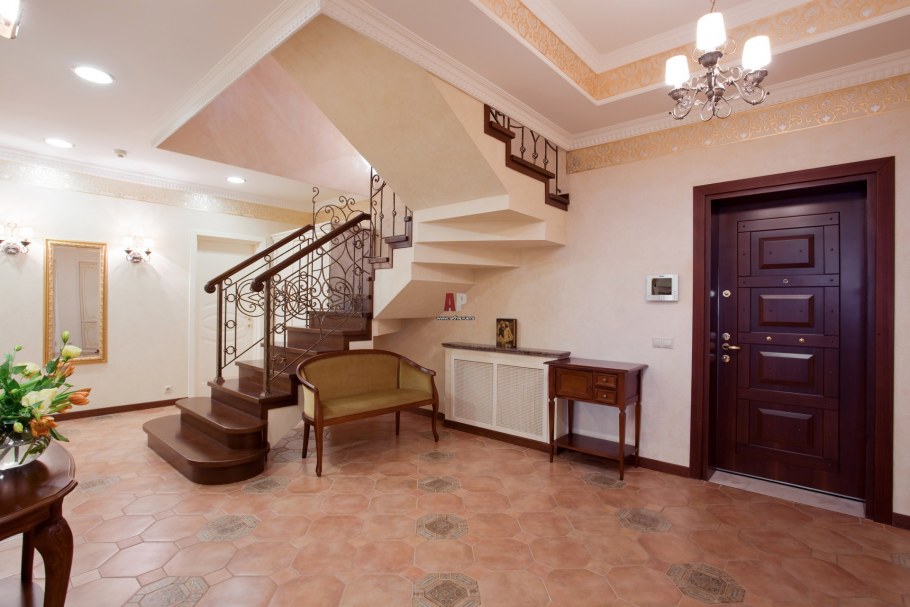 Уютный интерьер коттеджа