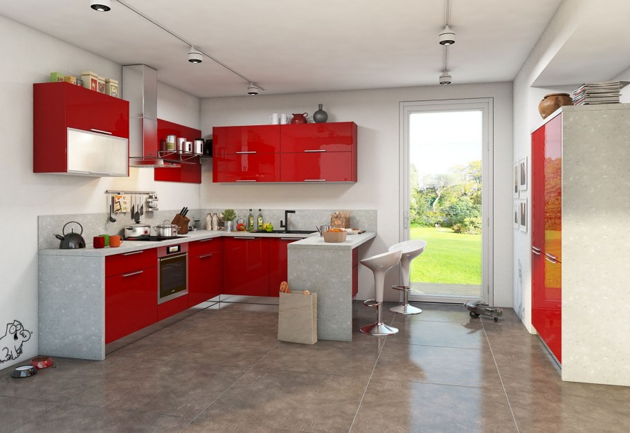 Кухни с фотопечатью