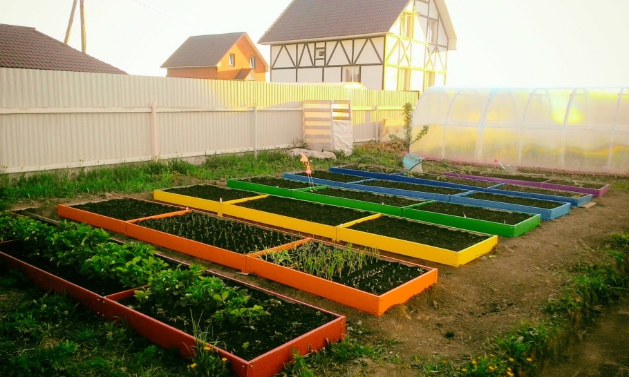 Ограждение для грядок