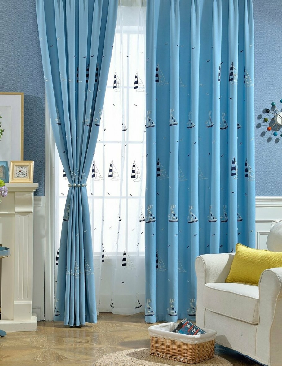 Сочетание розового и голубого в интерьере