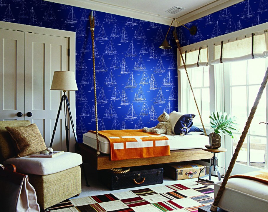 Комната в морском стиле