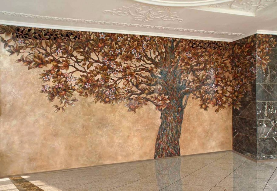 Фактурное панно на стену