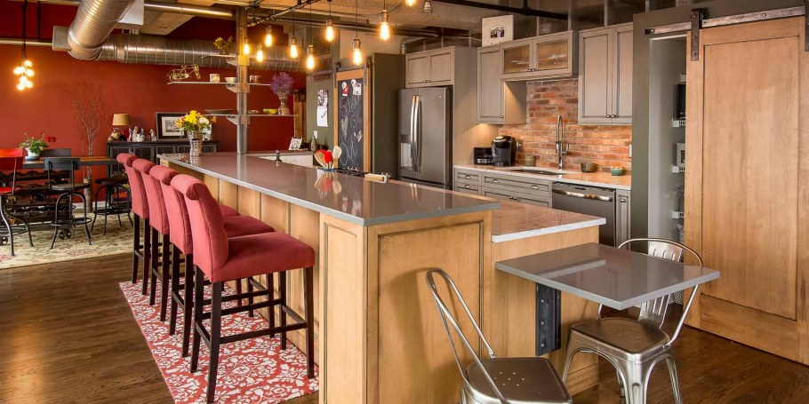 Барная стойка в скандинавском стиле