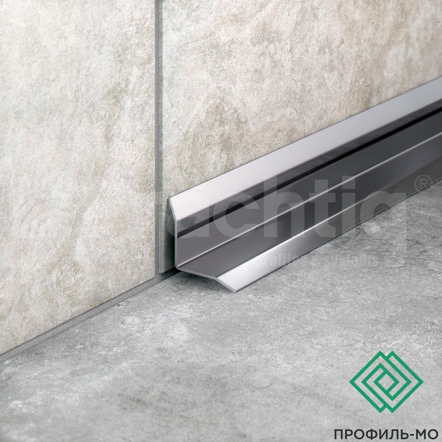 Наружный профиль для плитки 12мм из нержавеющей стали ku 12 prachtig