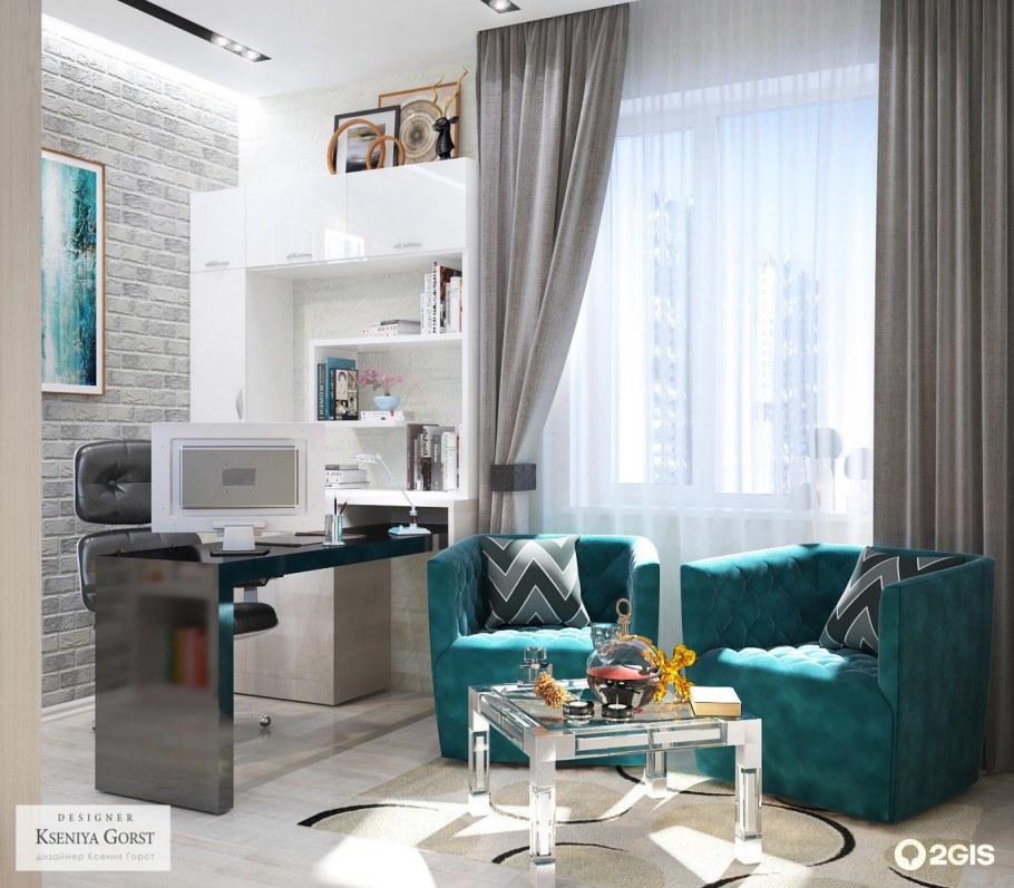 Гостиная в приглушенных тонах