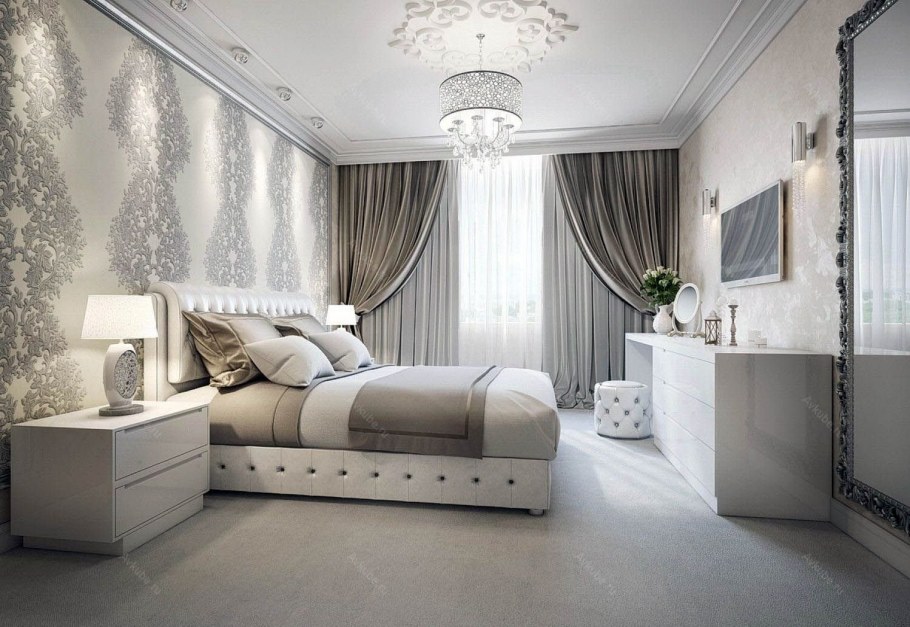 Спальня в классическом стиле