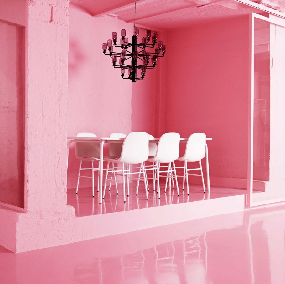 Эстетика интерьер розовый
