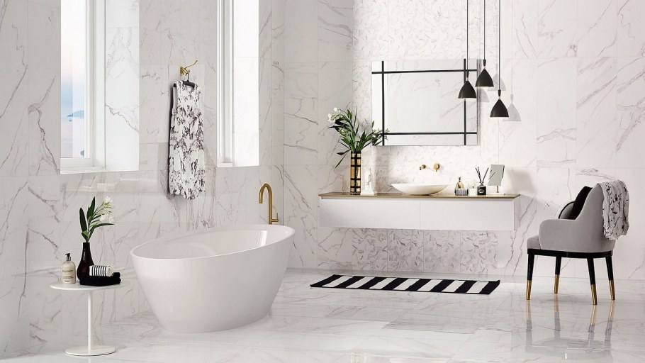 Керамогранит Love Ceramic precious Curl Calacatta Ret