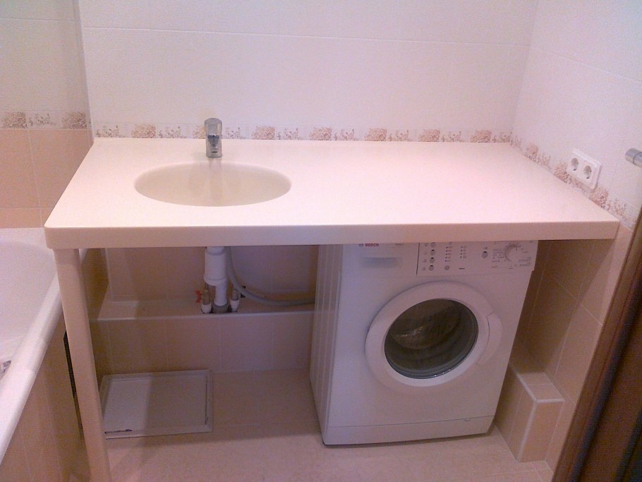 Laufen тумба под накладную раковину Jama Wood столешница