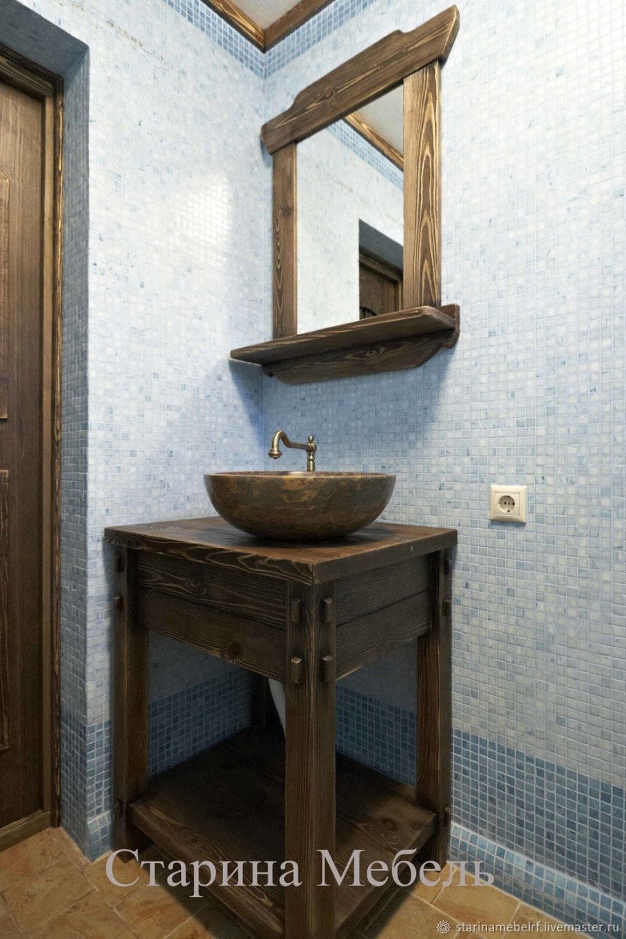 Тумба Gourdon 80 (White Wash)