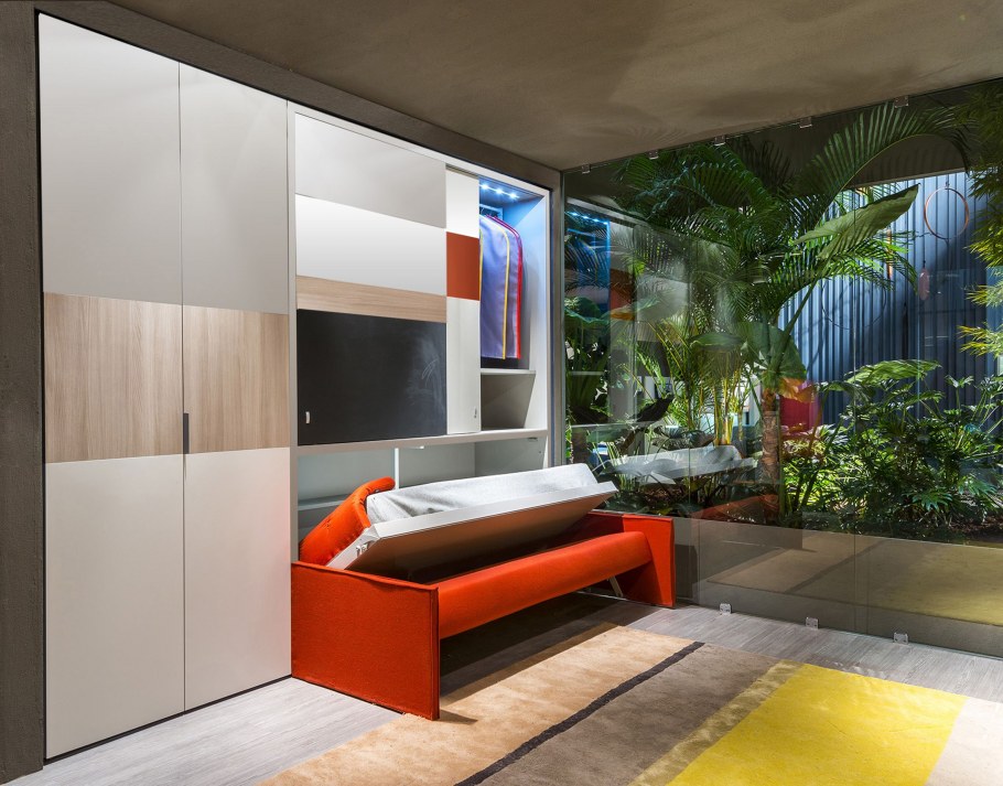 Кровать трансформер с диваном Clei