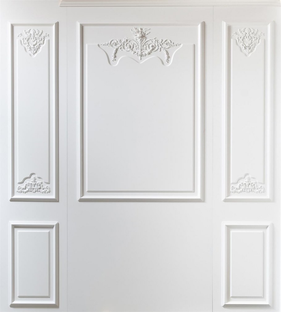 Белые панели для стен