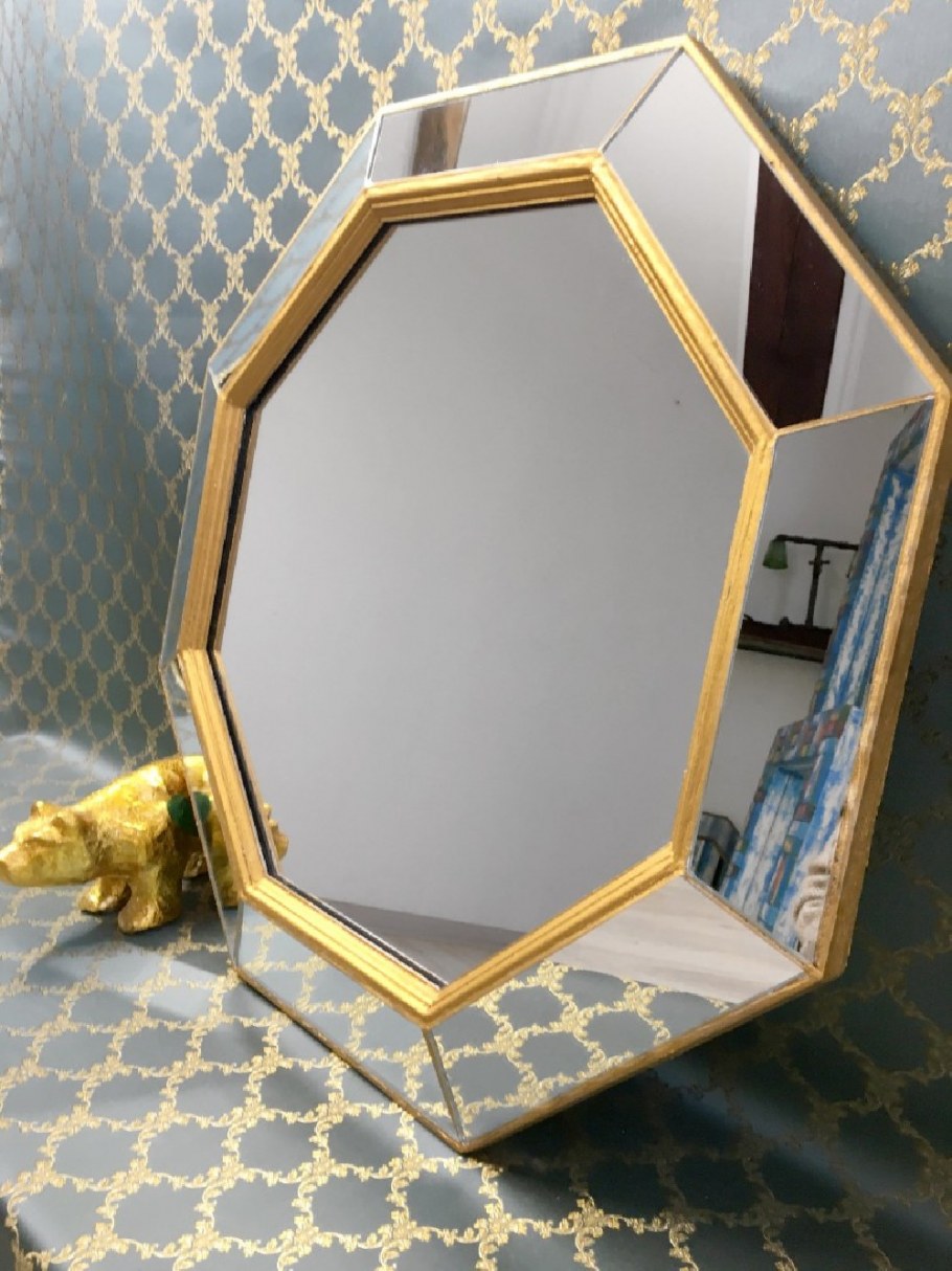 Зеркало Голд Адриано