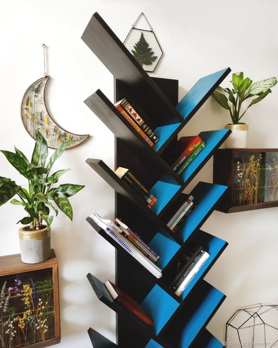 Креативные книжные полки