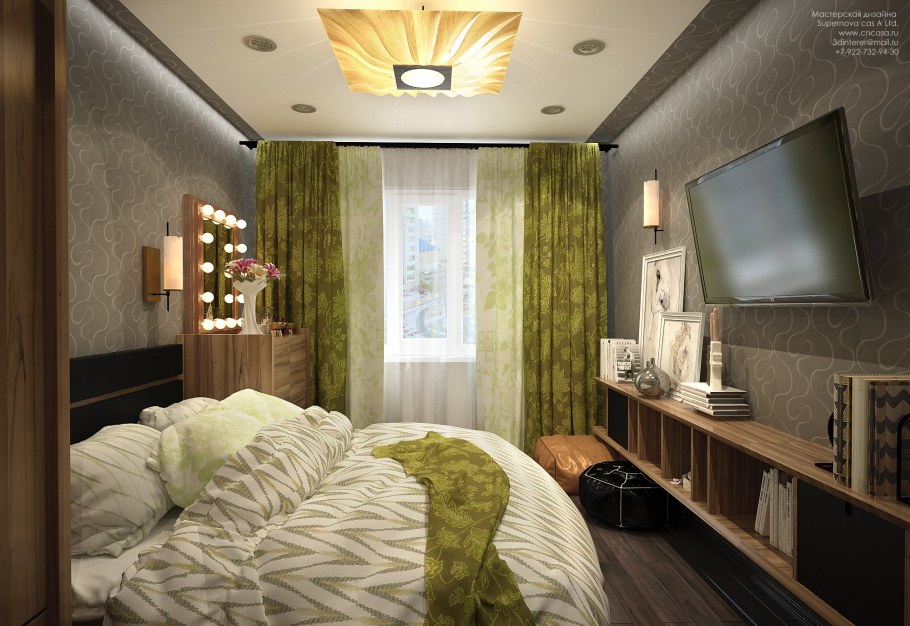 Интерьер двузкомнатнвй квартир