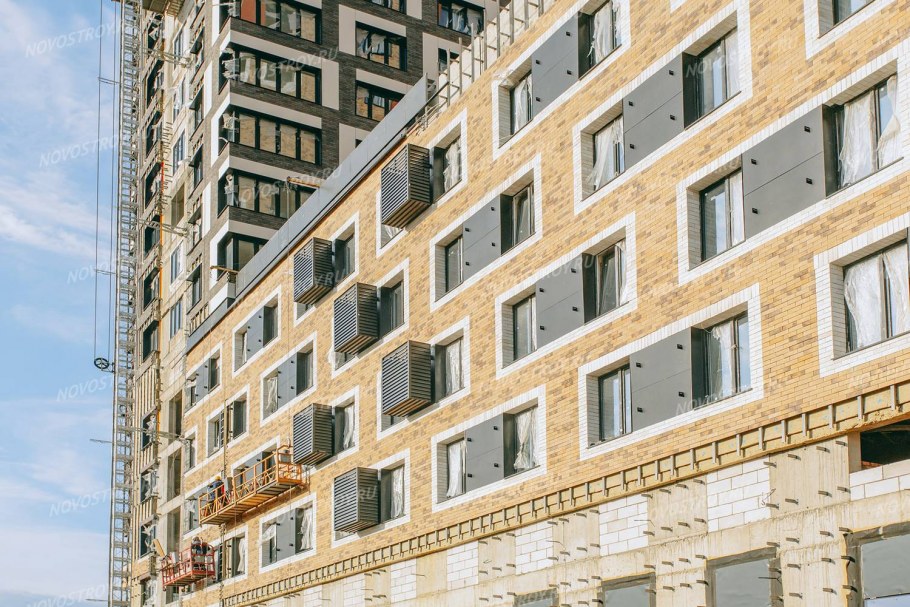 ЖК левел Амурская фасады