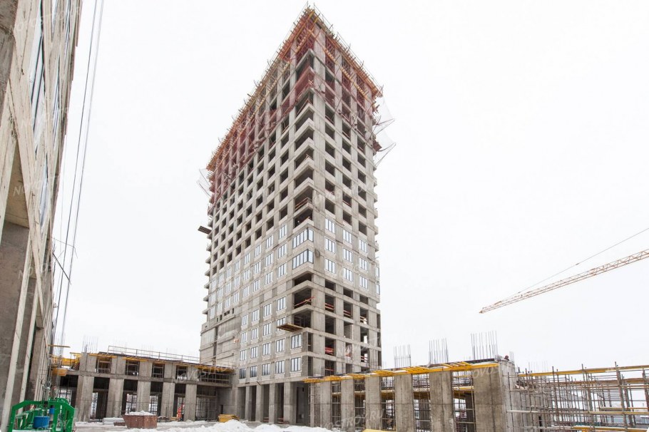 ЖК левел Амурская ход строительства