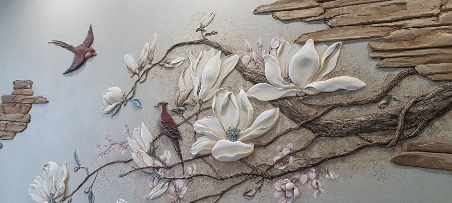 Фактурные интерьерные картины