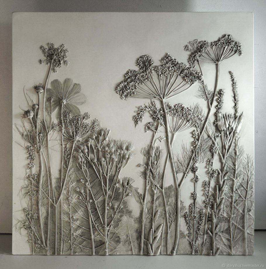 Панно из декоративной штукатурки