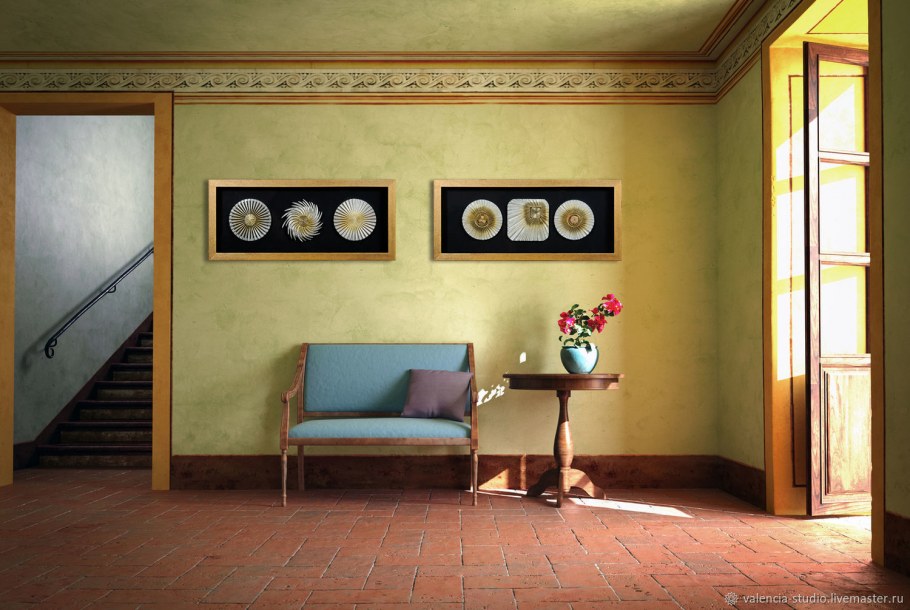 Барельеф в современном интерьере