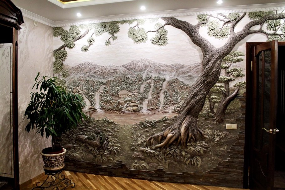 Студия Андрея Гусева - рельефное панно