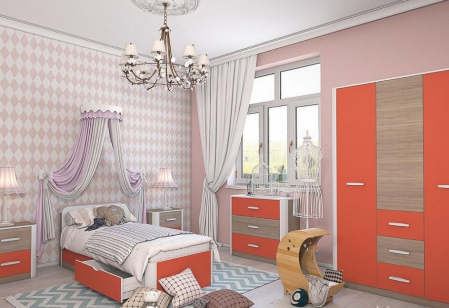 Итальянские мотивы детская мебель Гармония