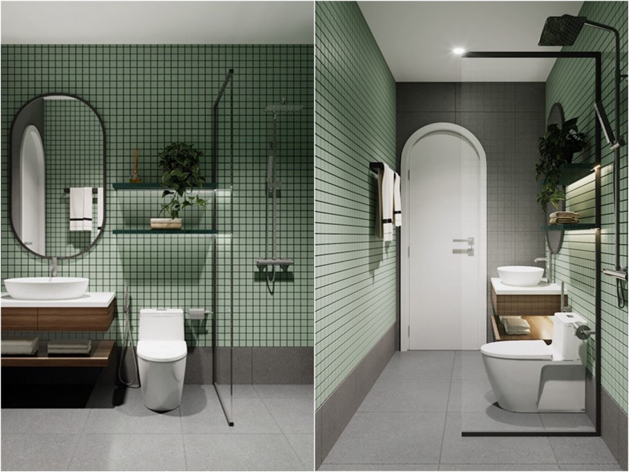 Санузел буквой г совмещенный