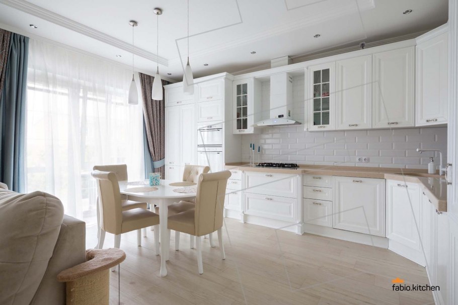 Фабио белая кухня стильные