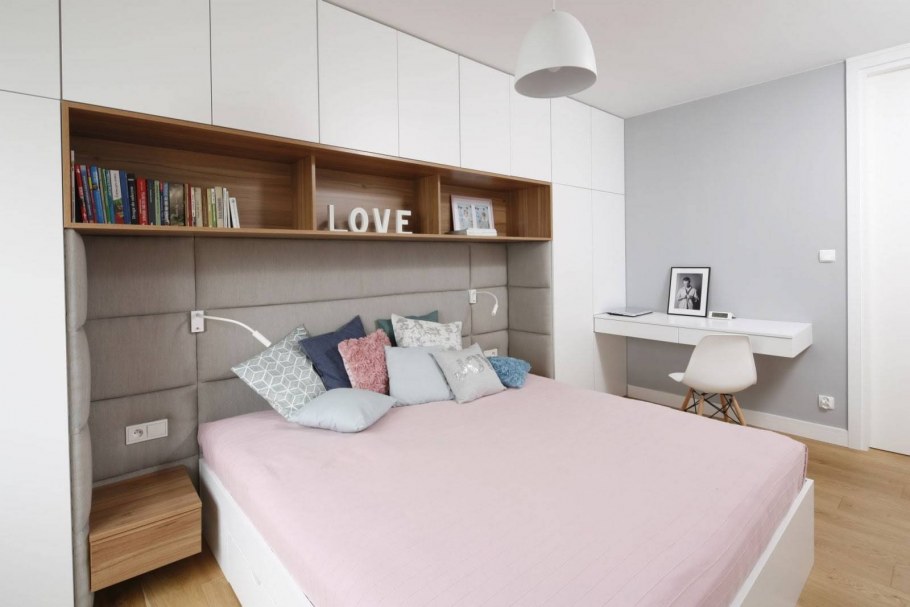 Шкаф за кроватью