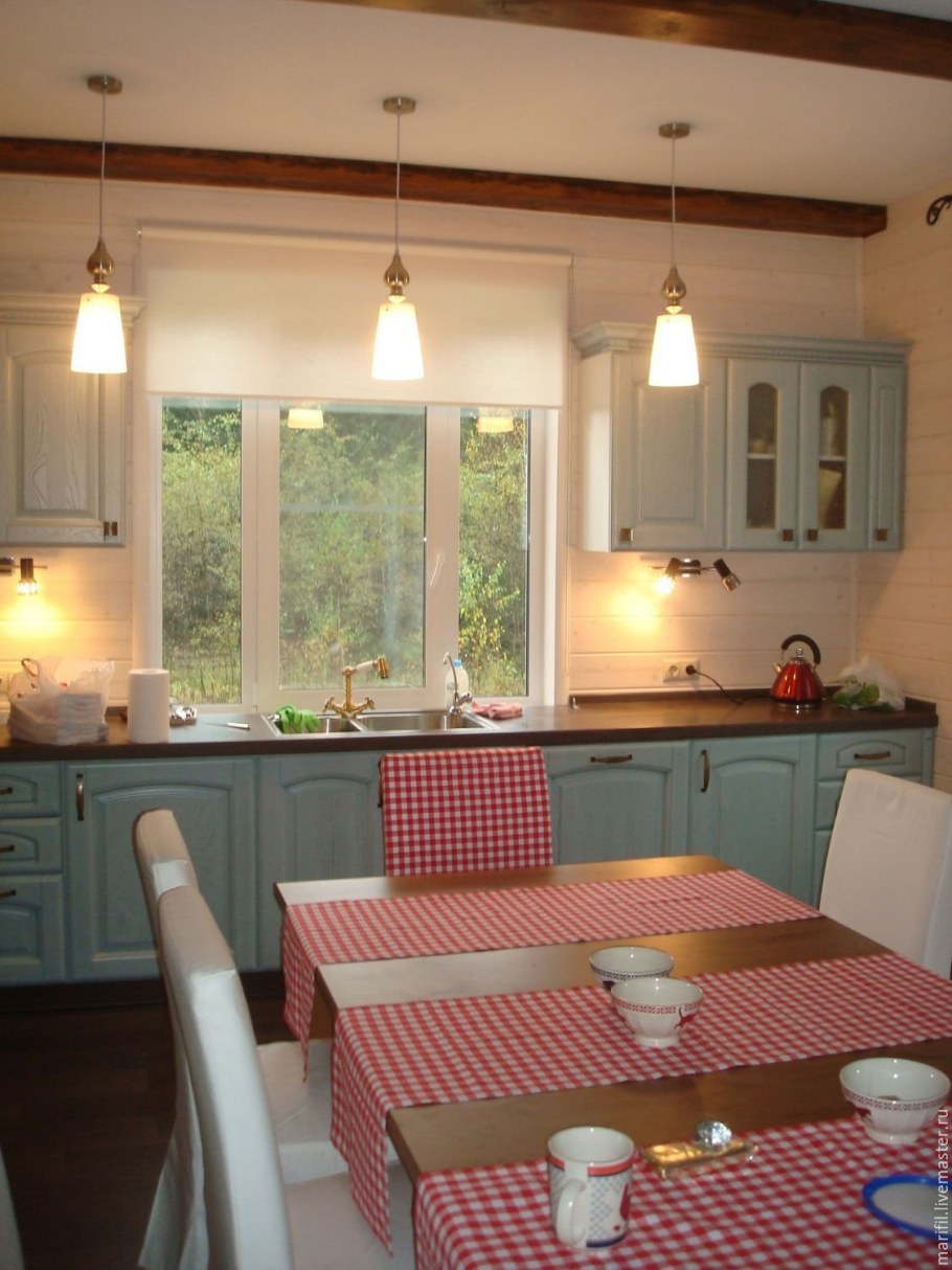 Кухня гостиная на даче