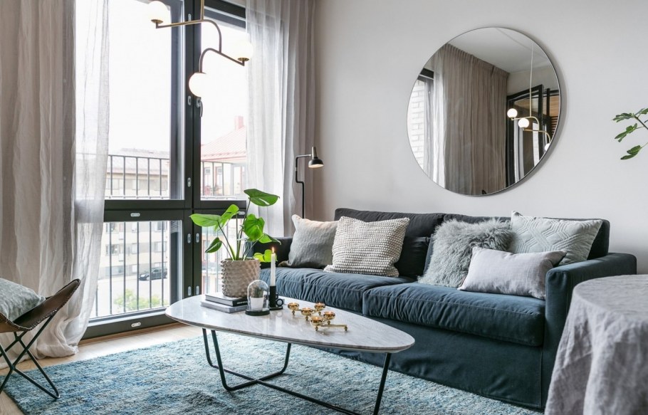 Зеркальная плитка Гексагон