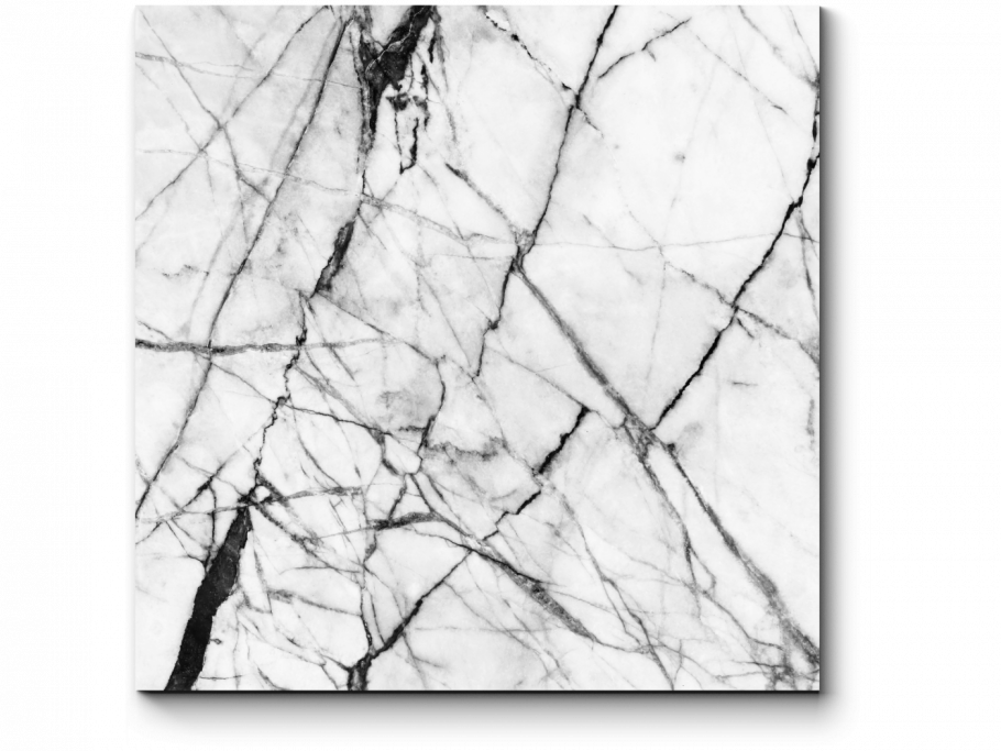 Мрамор белый с черным
