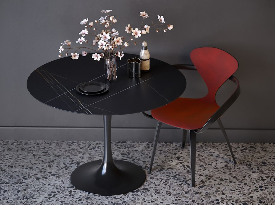 Стол Tulip d100 белый