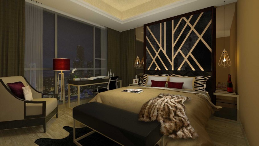 Арт-деко стиль в интерьере