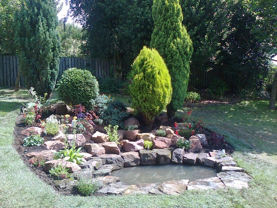 Клумба трехъярусная Альпийская