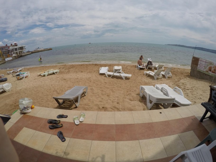Эллинги у моря в Крыму Феодосия на 7 чел рядом с морем 25 метр