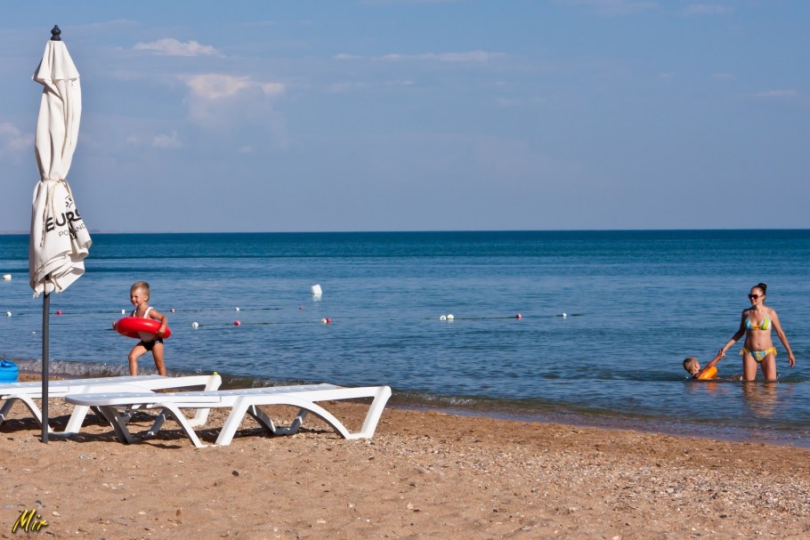 Посёлок Приморский пляж Песчаная балка