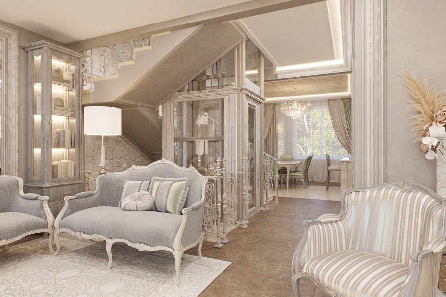 Кухня-гостиная Благодатово