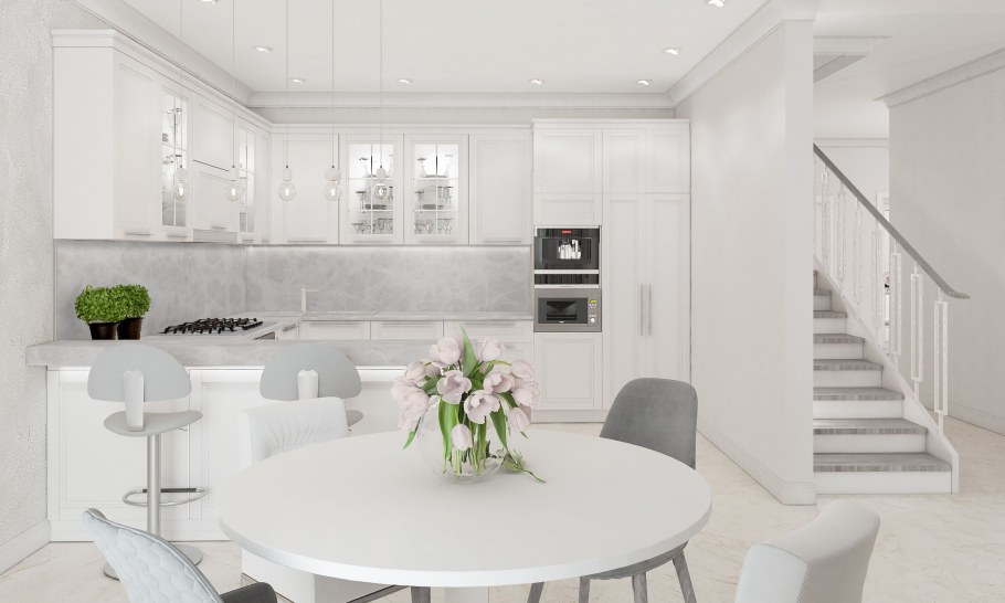 КП белый берег дизайн таунхауса