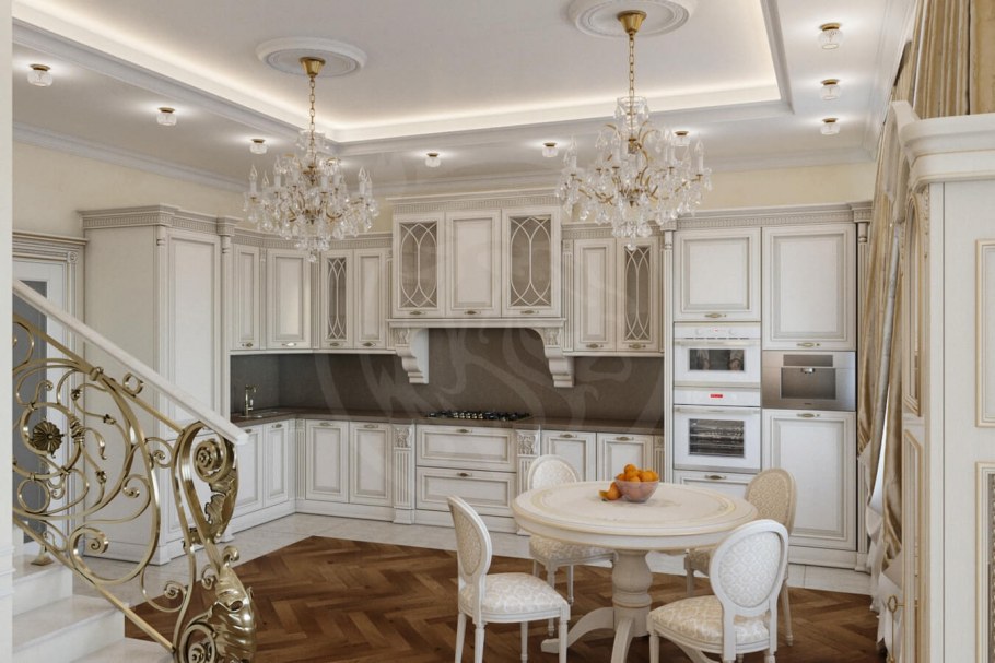 Таунхаус в классическом стиле проект