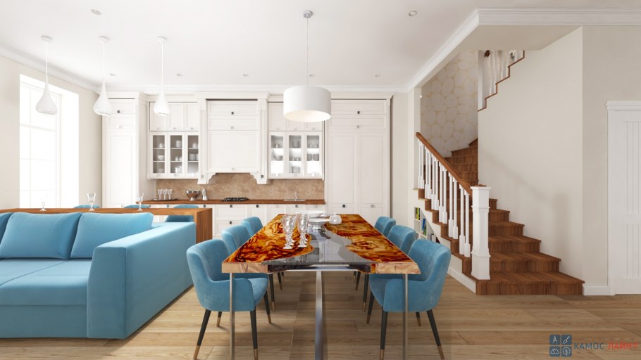 Интерьер таунхауса
