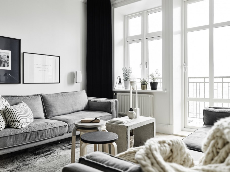 Монохром в интерьере