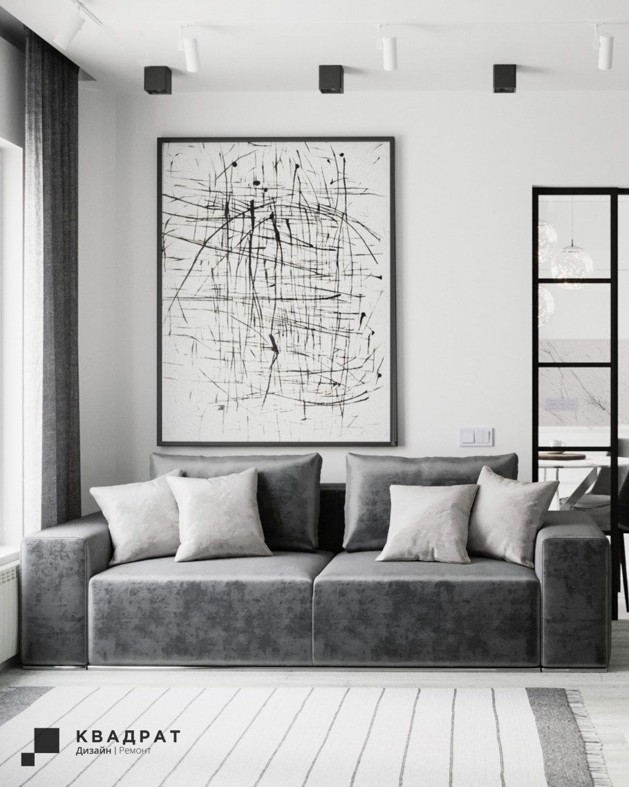 Лигхт Блуе интериор